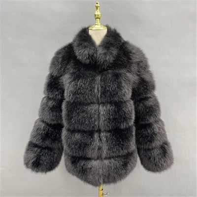 Fake-Fuchs-Pelzmantel